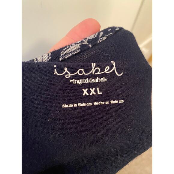 Isabel Maternity by Ingried & Isabel Blue dress size XXL New condition - Picture 5 of 8